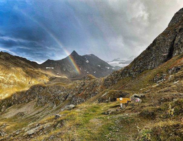 Fletschhorn / Höhenweg Nanztal
